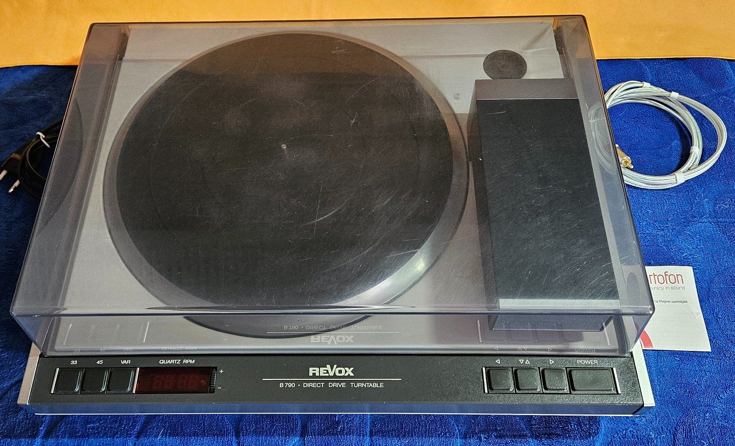 Revox Giradischi: Platine vinyle Revox B790 Direct Drive – Nuovo (secondo la descrizione) da St-Cierges venduto da Pestol 1