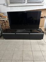 Sideboard Schwarz mt 3 Schubladen