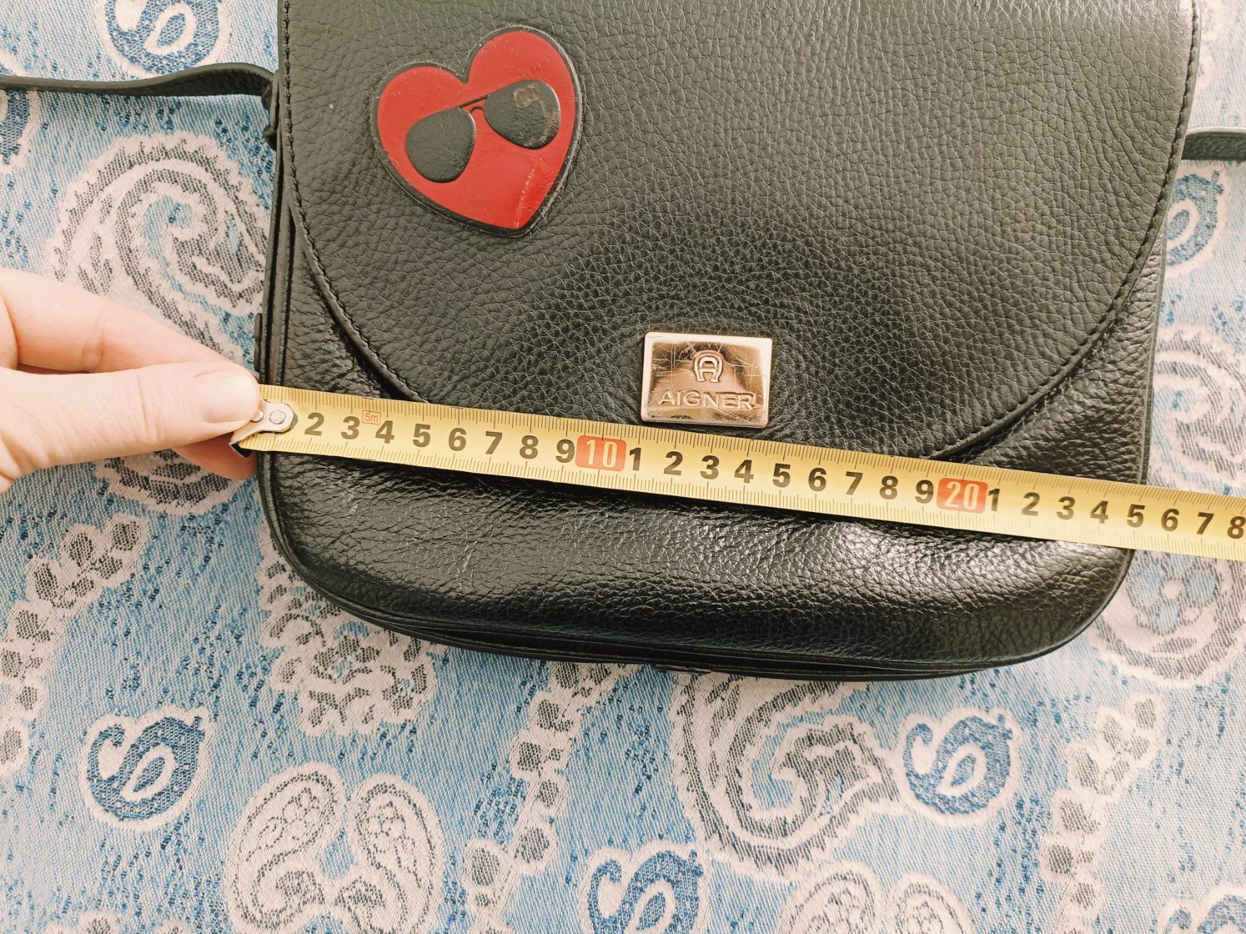 Aigner Taschen für Damen: Aigner Leder Tasche Crossbody Black – Gebraucht aus Zug von Janet077 8