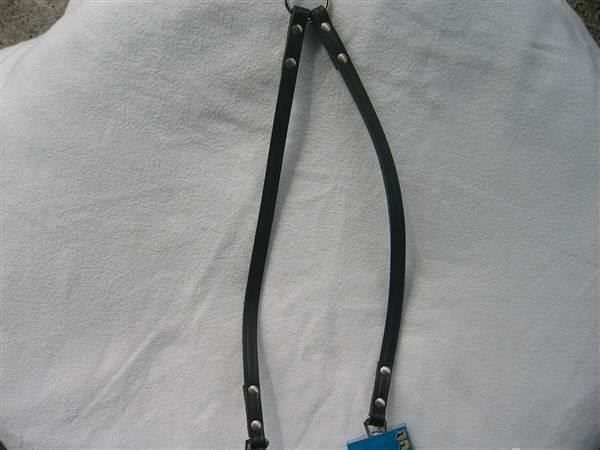 Leine & Halsband: Doppelführer/ Lederkoppel M / L – Neu und originalverpackt aus Schübelbach von Bemafaja