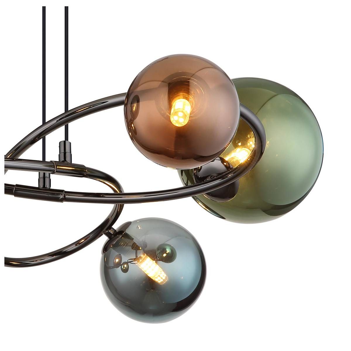 Lampadari & plafoniere: Pendelleuchte, LED, Glaskugeln, 65 cm Ø – Nuovo (secondo la descrizione) da Kreuzlingen venduto da Smart-Light 3