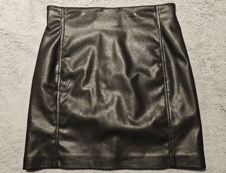 Jupe H&M 40 noire similicuire