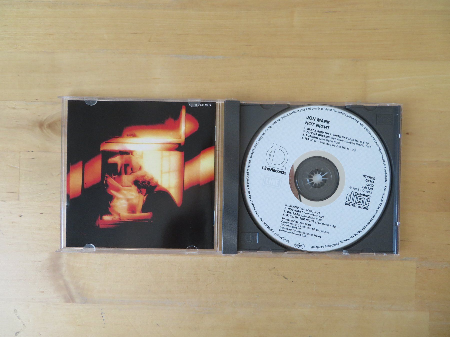 CDs: JON MARK "Hot Night" – Gebraucht aus zürich von Goldimmund 1