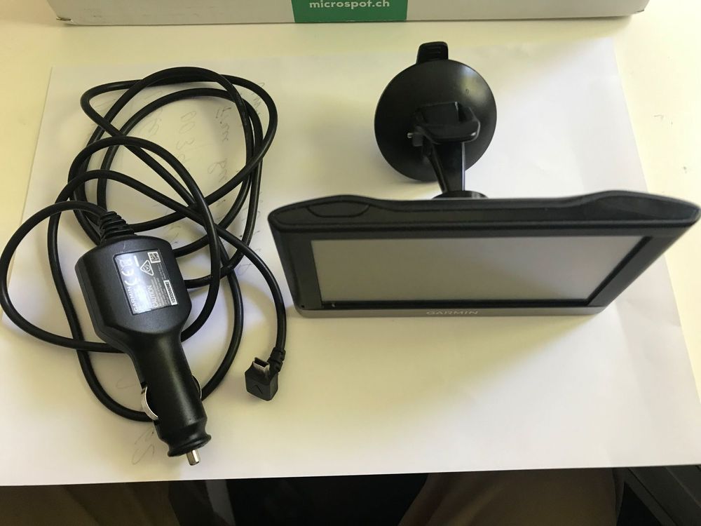 Caricabatteria Da Auto Per Garmin Nüvi E Zumo, Cavo 12/24V Con LED E Protezione, Ricambio Compatibile