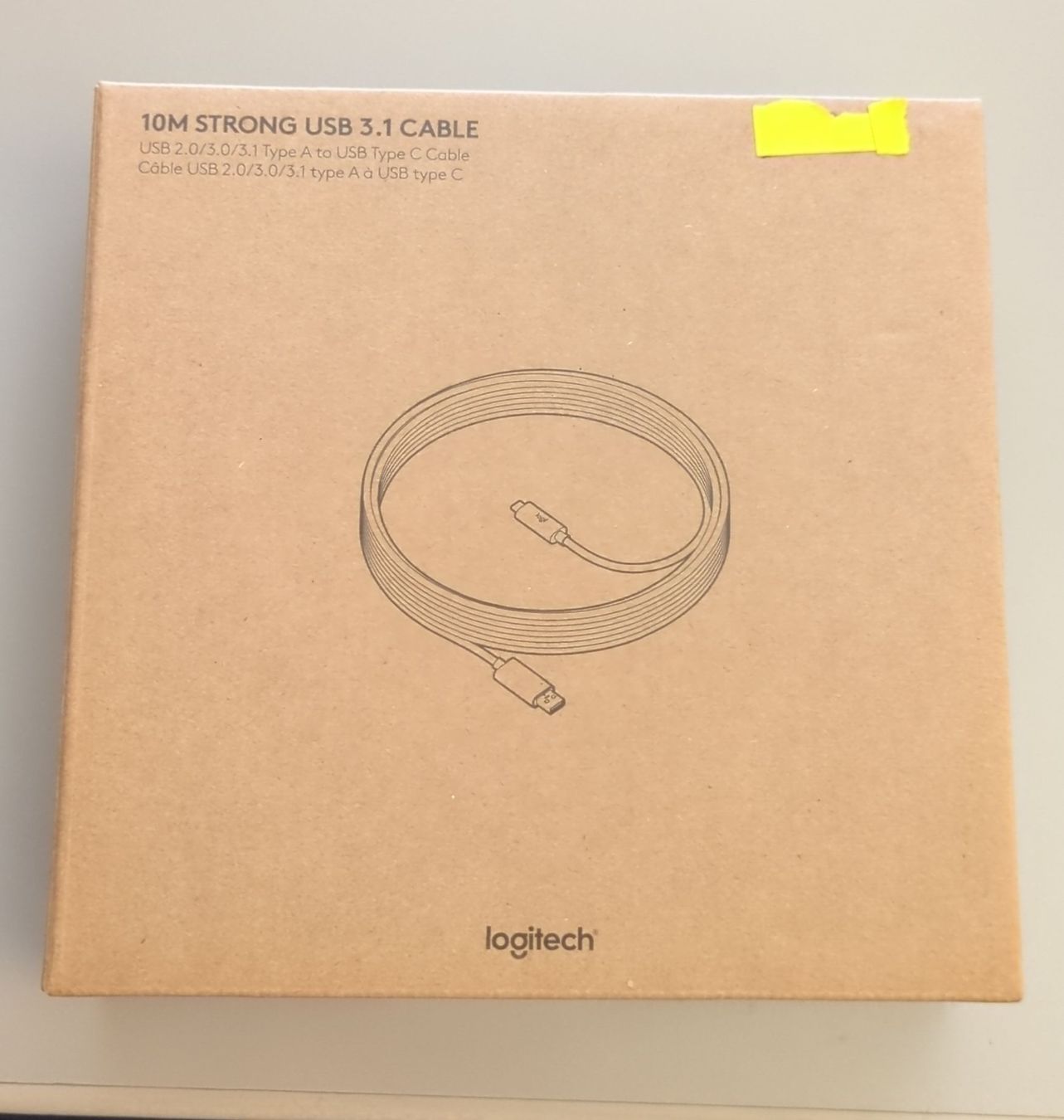 Logitech Kabel: 10M Strong USB 3.1 Cable  – Neu und originalverpackt aus Carouge GE von hna_2slg