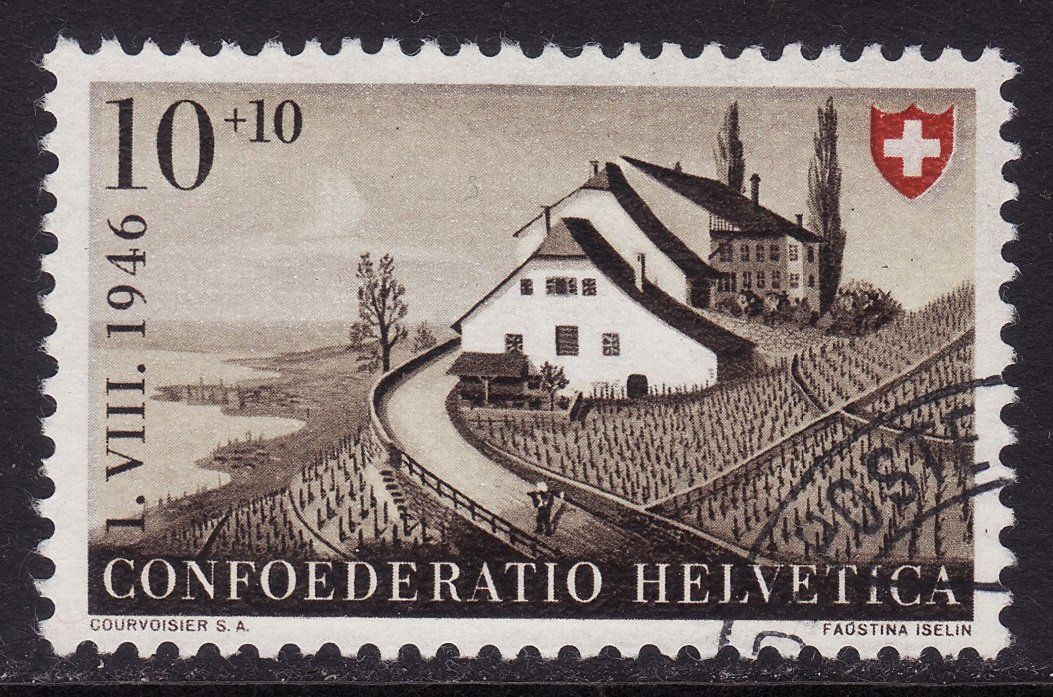 Tutti i francobolli: Plattenfehler Pro Patria ZNr. 31.2.01 gestempelt – Usato da Gränichen venduto da Teufenthaler