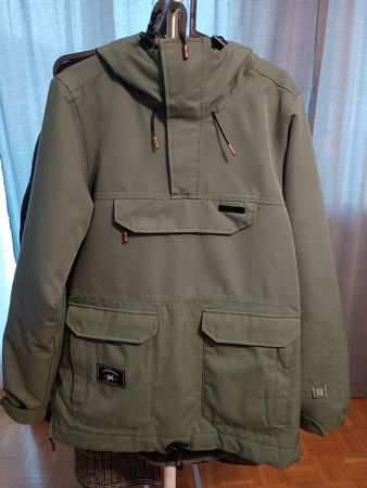 L1 Premium Goods Ski oder Winter Jacke, Khaki, Grösse S, Top