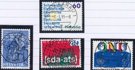 872-875 FD-Vollstempel vom Ort 7.3.95