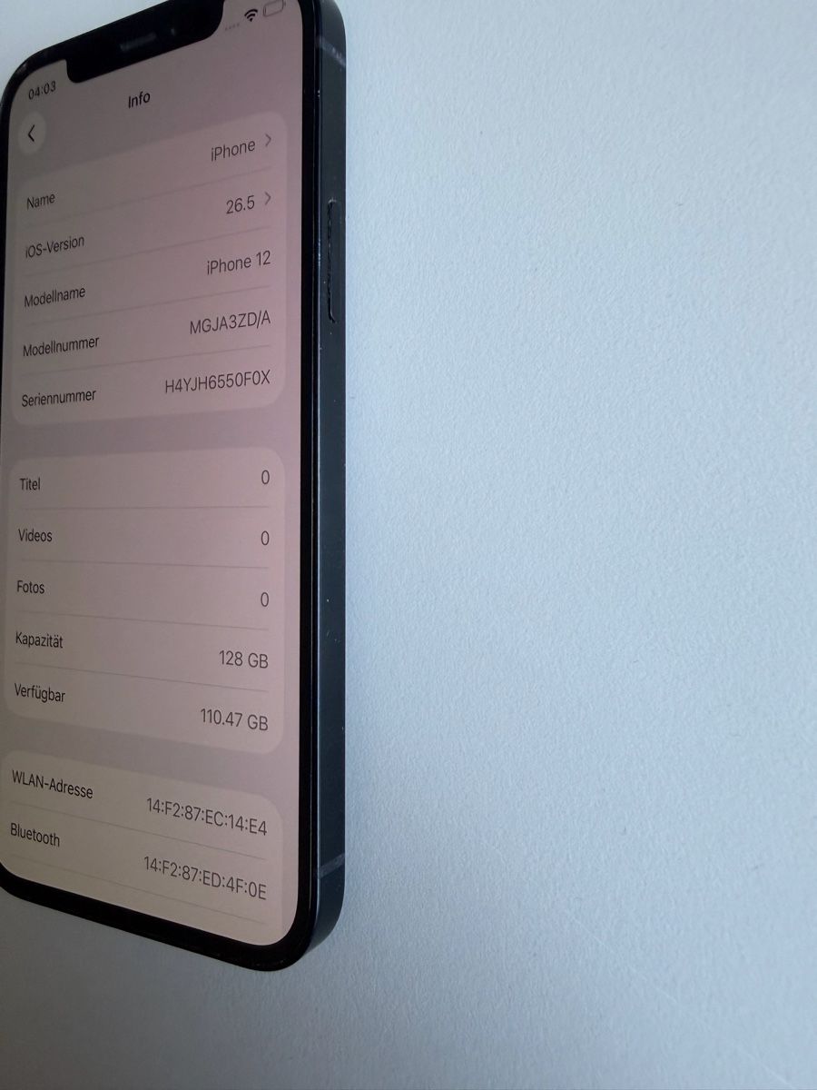 Apple Telefoni cellulari / Smartphones: iPhone 12 128 GB guter Zustand – Usato da Solothurn venduto da Mdib 2