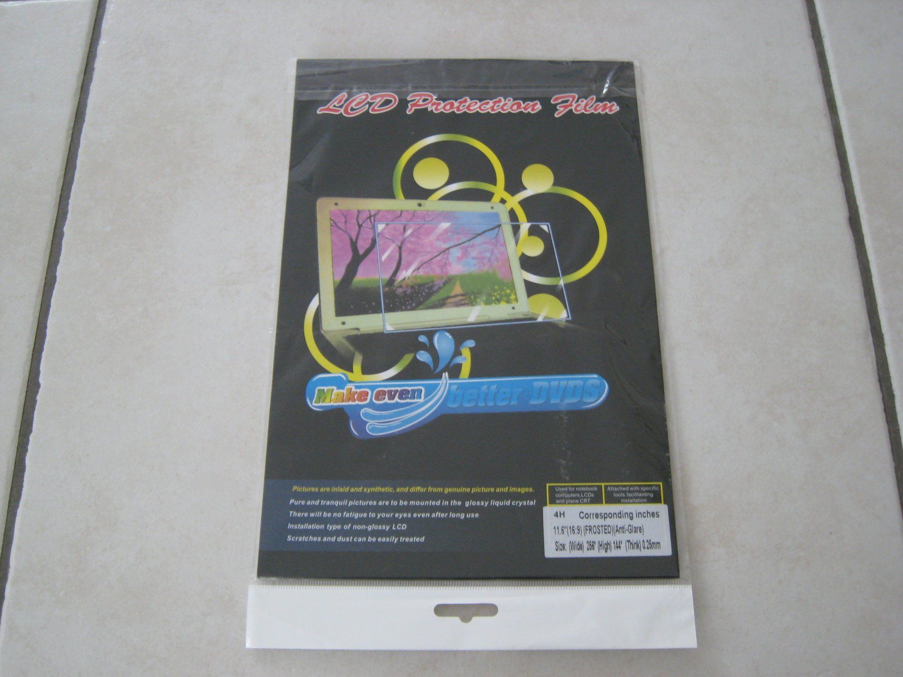 Lackretusche & Schutzfolien: ***** Displayschutzfolie für PC-Tablet – Neu und originalverpackt aus Villaz-St-Pierre von Ubid
