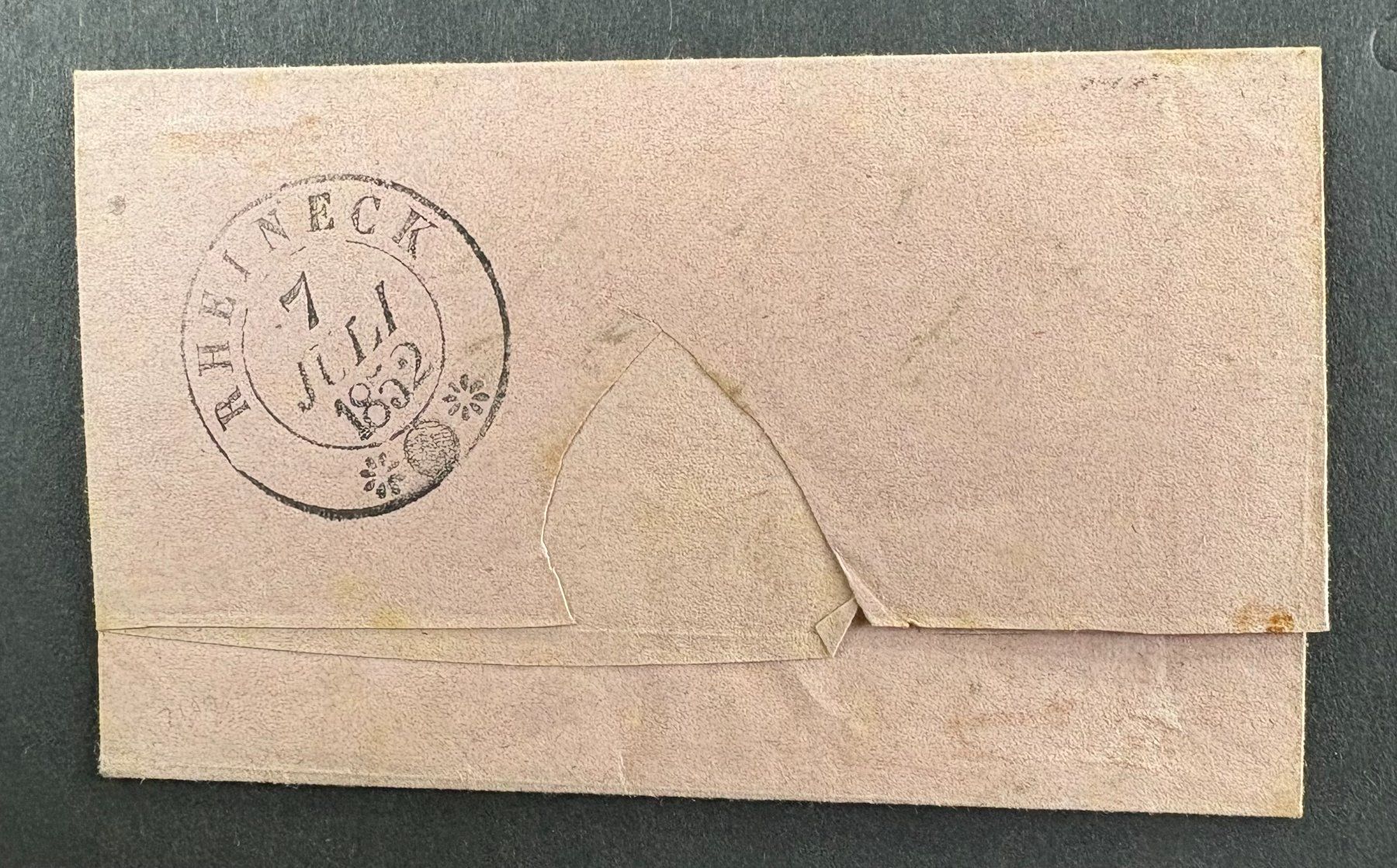 Alle Briefmarken: FALTBRIEF SCHWEIZ 1851 RAYON I MIT ATTEST – Gebraucht aus Ostermundigen von Heavenmaus75 1