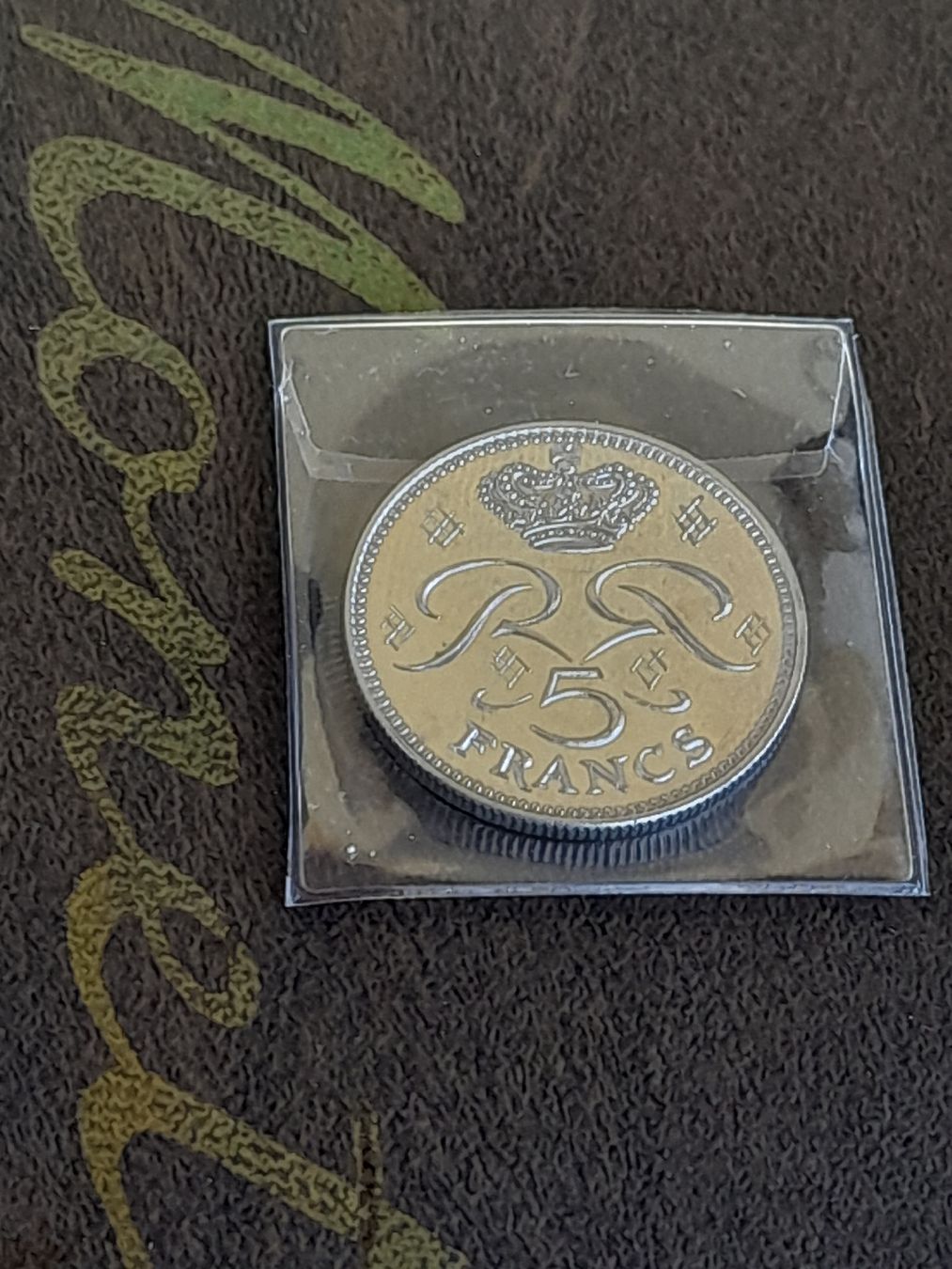 Tutti le monete: Monaco Rainier III 5 Francs 1971 – Usato da Basel venduto da Basel_20 9