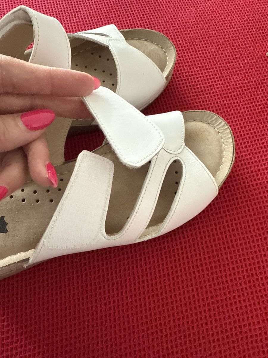 Scarpe da donna: NEU***LEDER SCHUHE WEISS Gr.41***SUPER GESCHENK*** – Nuovo e nell'imballaggio originale da Zürich venduto da Ceca52 3