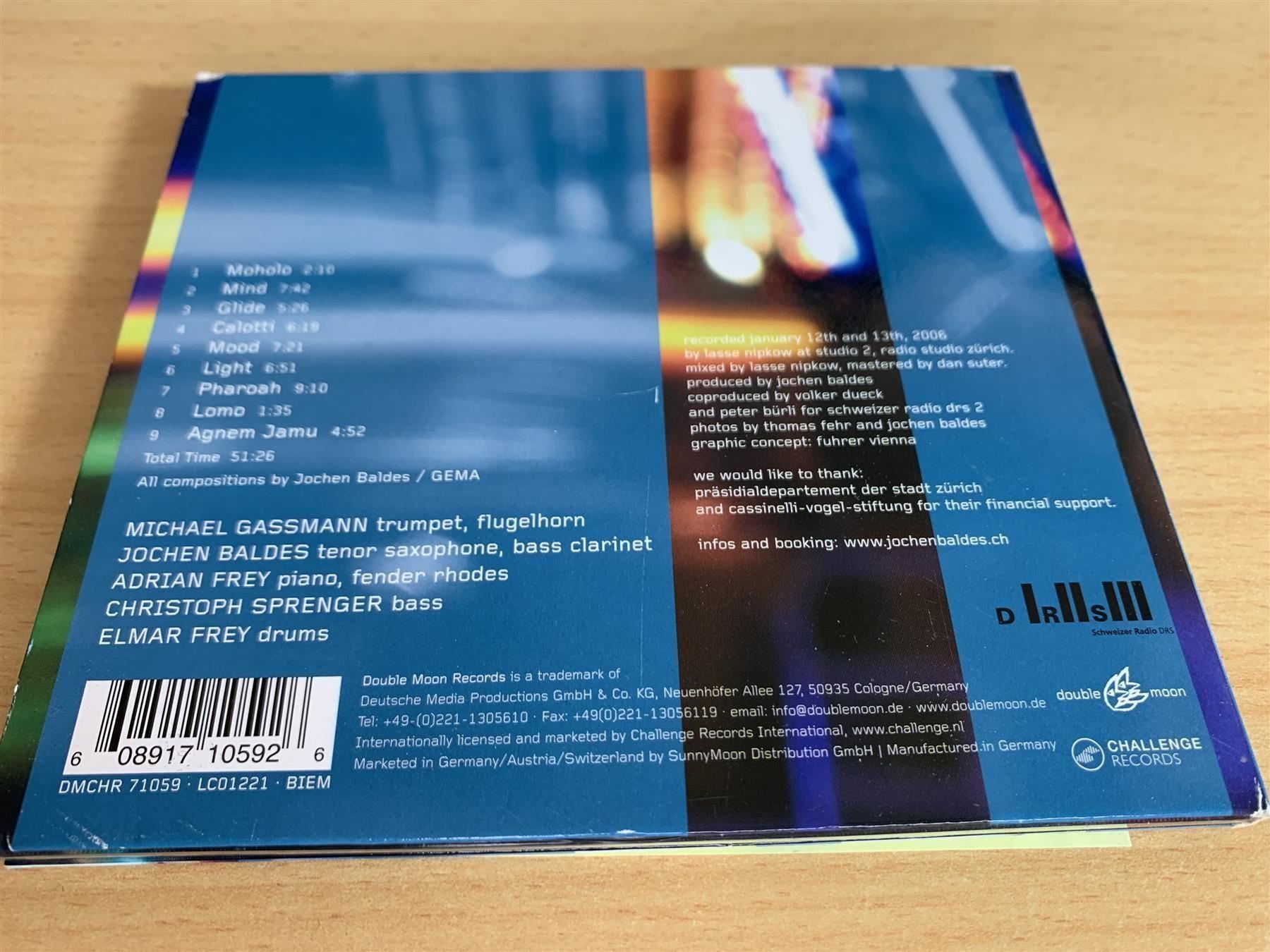 CD: Jochen Baldes Subnoder – The Moholo Song – Usato da Rikon im Tösstal venduto da Alpenmutz 1