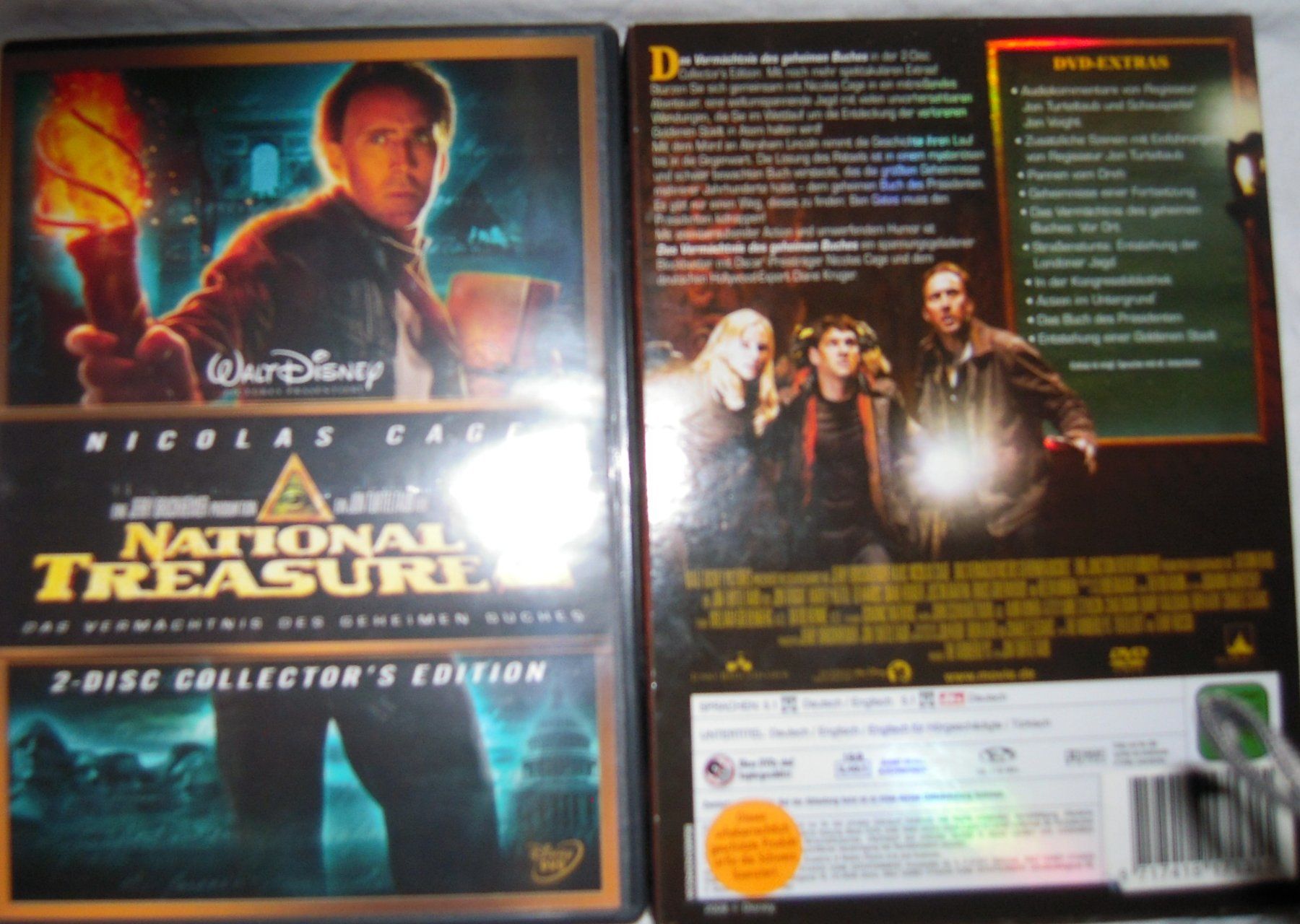 Tutti i DVDs: DVD  NATIONAL TREASURE2 – Usato da Heimberg venduto da Rockenrol