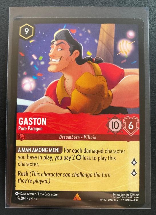 Lorcana GASTON 119/204 EN-5 Rare (Usato) a Lugano per CHF 0.7 – con ...