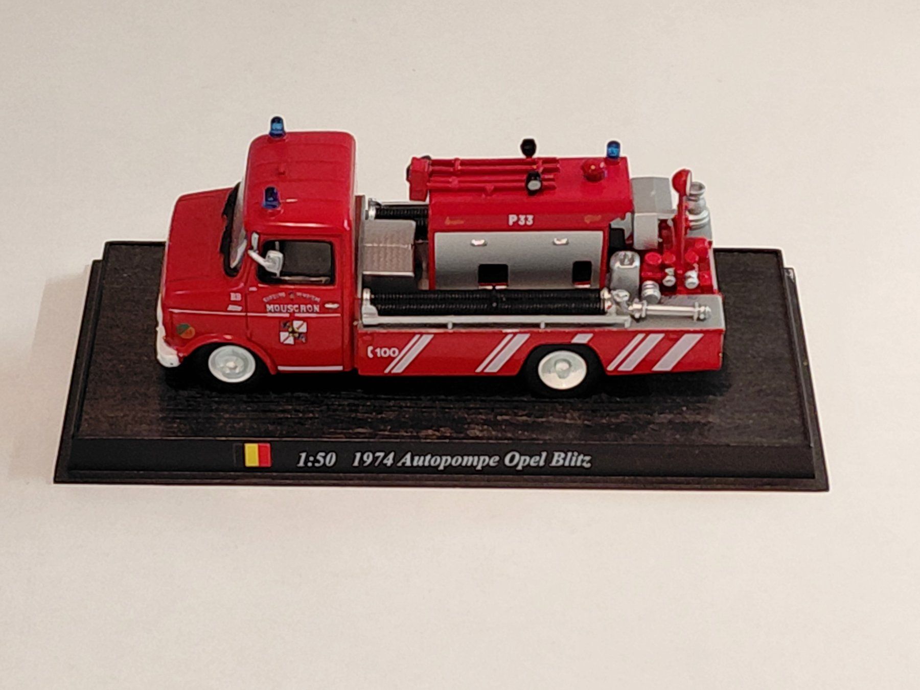 Opel Modellini d'auto: Opel Blitz Feuerwehr 1:50 – Nuovo (secondo la descrizione) da Bern venduto da ascona43