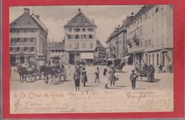 Chaux de Fonds - Place de l'Hôtel de ville - 1901