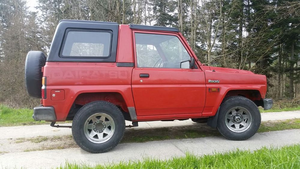 Daihatsu Rocky F70 2.8D Cabrio hardtop 3500kg Anhängelast Acheter sur Ricardo