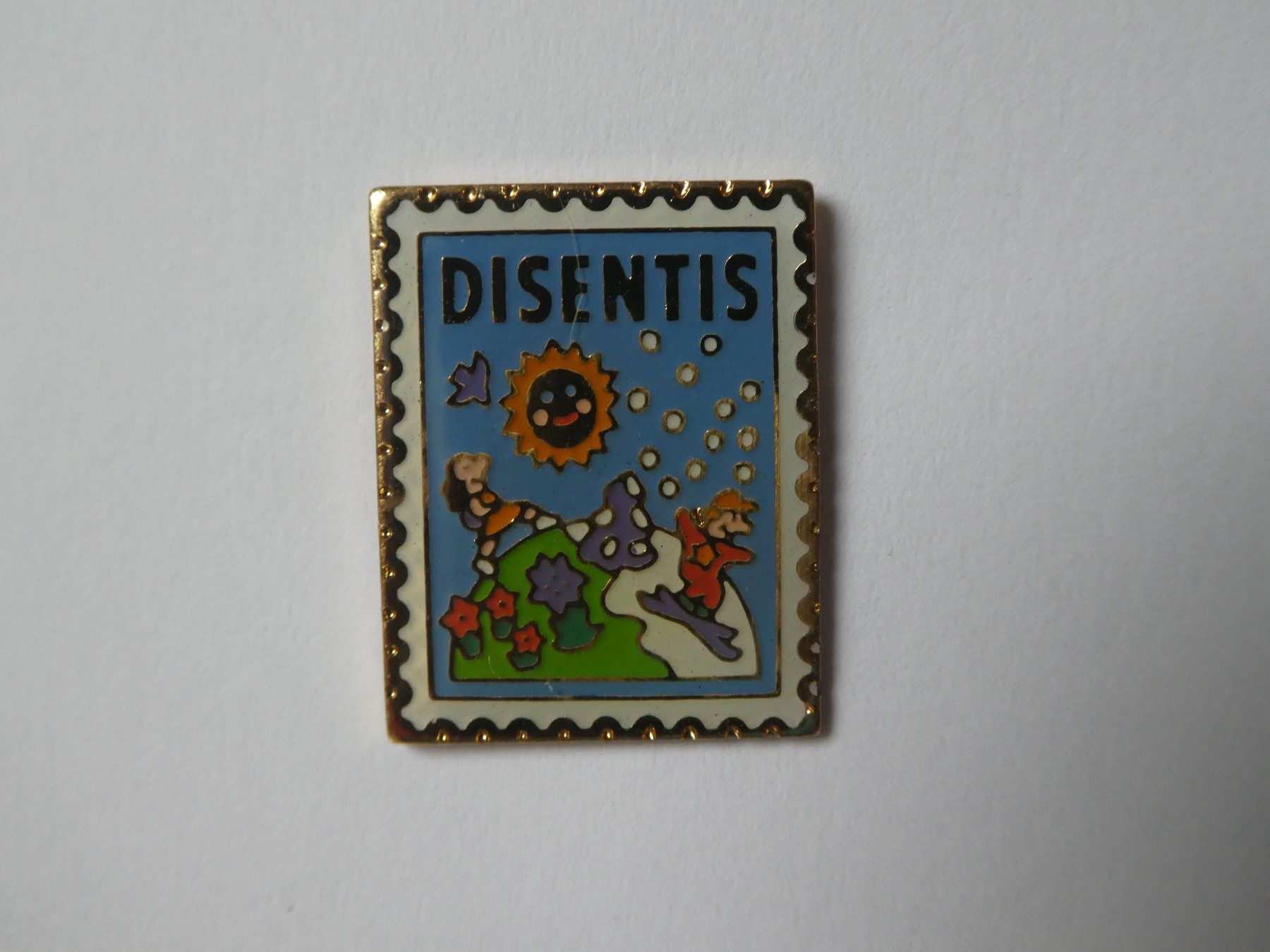 Placchette & Badge: Pin von Disentis. – Usato da Andelfingen venduto da Annegret06