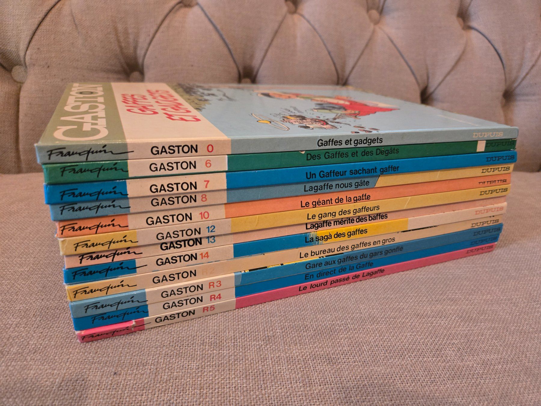 Comics: Gaston - Lot de 12 BD – Gebraucht aus Crémines von Blakedrake 2