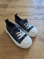 NEUE Blaue Kinderschuhe aus Stoff, Grösse 25