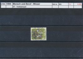 1994 "Mensch und Beruf - Winzer", ET - Vollstempel