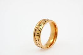 BOUCHERON Ring "1858" 18K Rosegold Gr. 50 *S2691