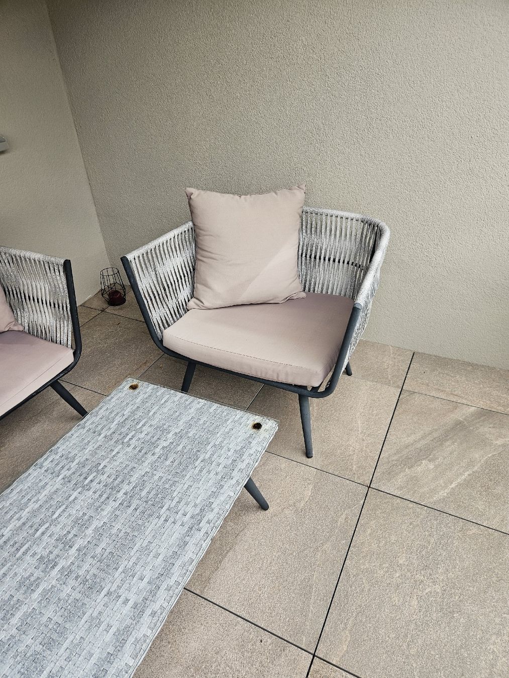 Set di tavolo e panche: Garten-/ Balkonloungeset 4-teilig – Usato da Winterthur venduto da Dodonochisaii 1