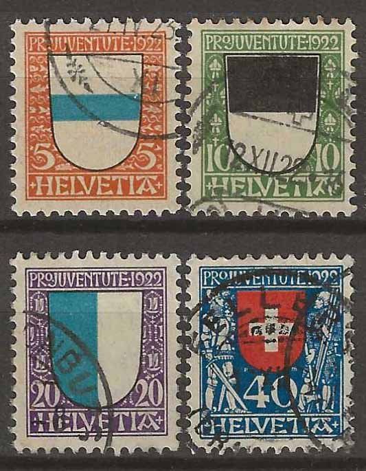 Tutti i francobolli: PJ022 - Pro Juventute 1922 obl. – Usato da Trélex venduto da Phil_Albert