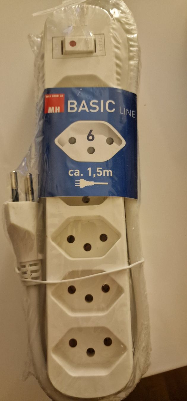 Spine: Steckdosenleiste MH Basic Line, 6, 1.5m – Nuovo e nell'imballaggio originale da Ziefen venduto da Ringwraith
