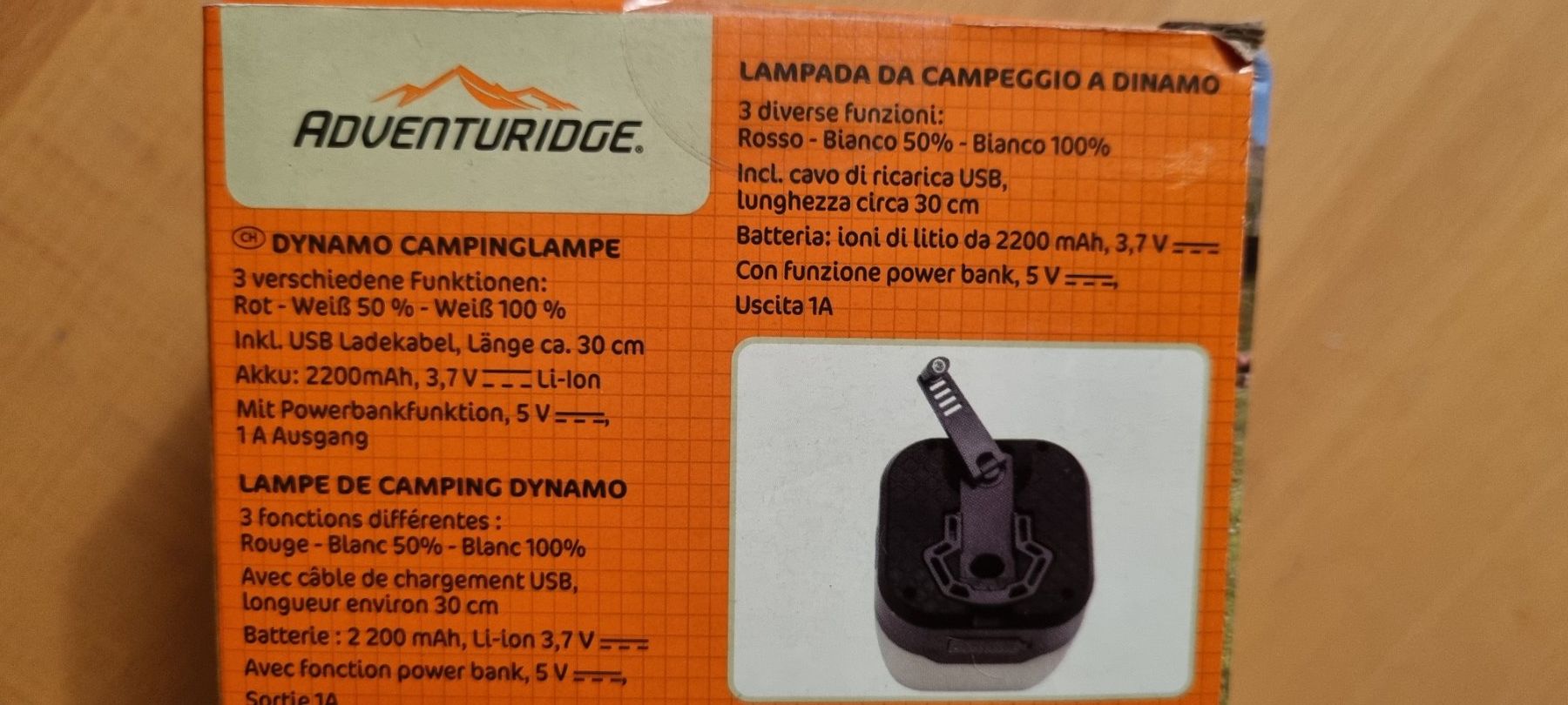 Lampade: Dynamo Campinglampe – Nuovo (secondo la descrizione) da egliswil venduto da Maggy6 2