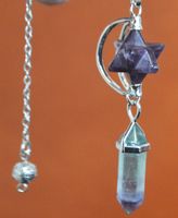 Pendel B-851 – Amethyst Merkaba & Fluorit
