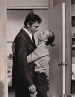 ROMY SCHNEIDER & YVES MONTAND *Vintage Photo* 1972