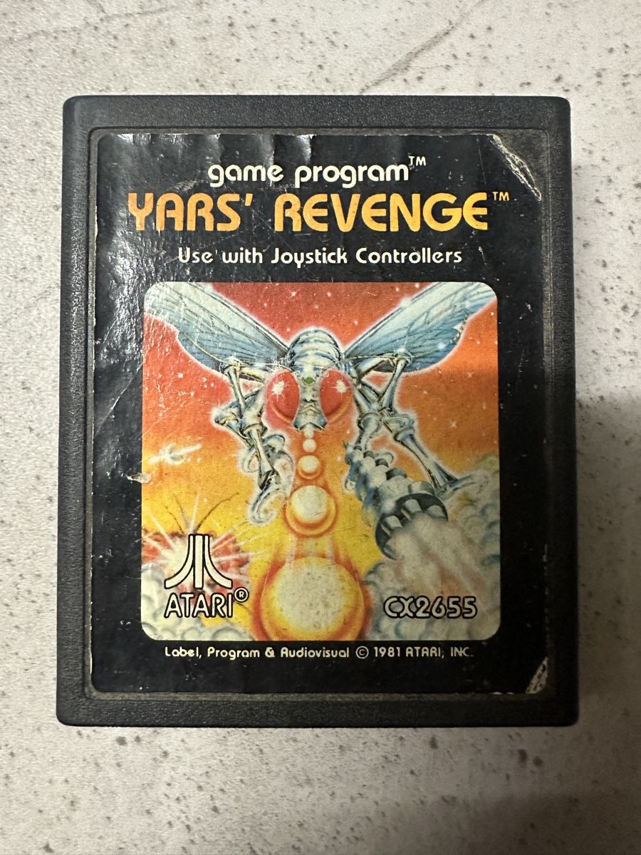 Atari Giochi: Atari 2600 Spiel: Yars' Revenge Modul CX2655 – Usato da Kestenholz venduto da Matti_10