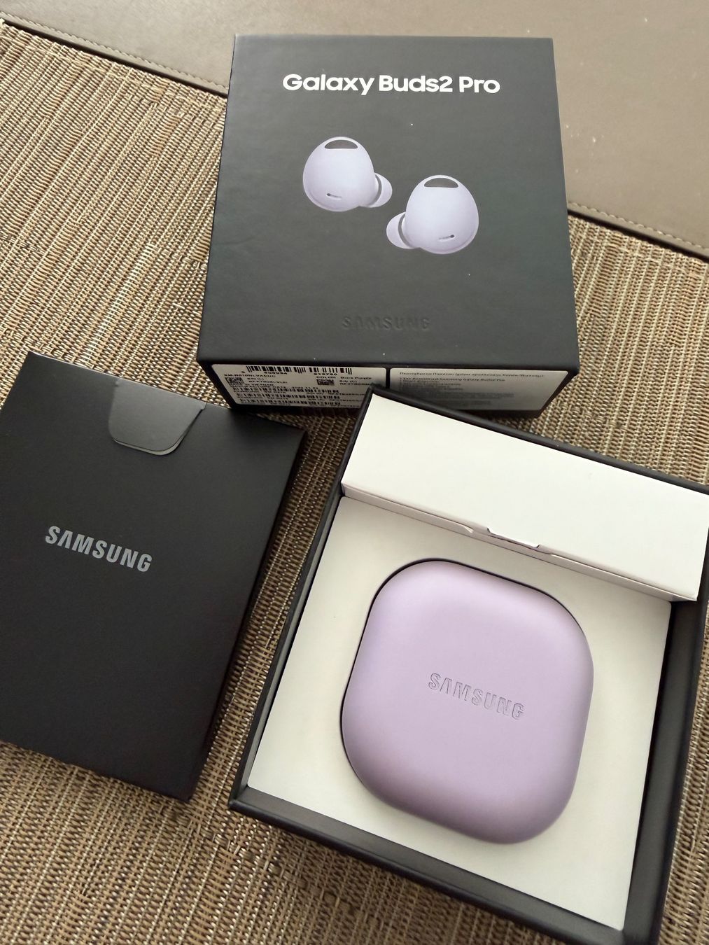 Samsung Cuffie: Samsung Galaxy Buds2 Pro Bora Purple – Usato da Belmont-sur-Lausanne venduto da Academic 1