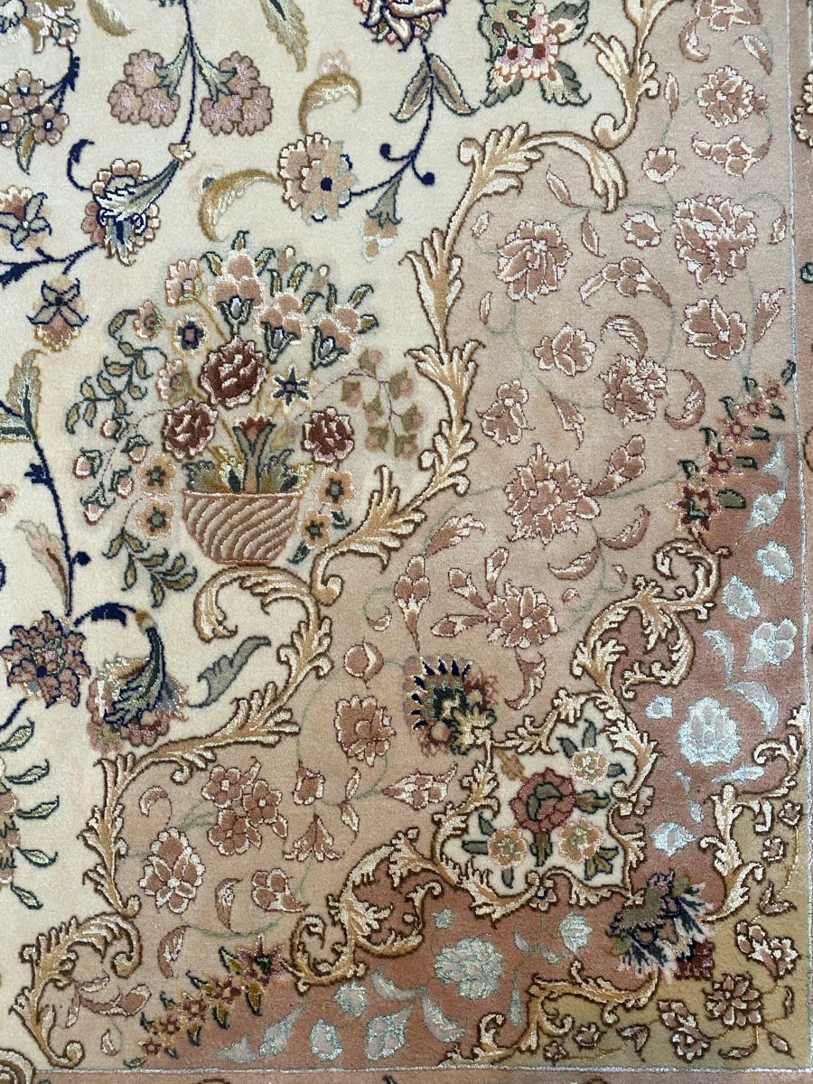 Tappeti: Perserteppich Tabriz Seidenkette 358x245 pro. Gewaschen – Usato da Zürich venduto da Simodo 3