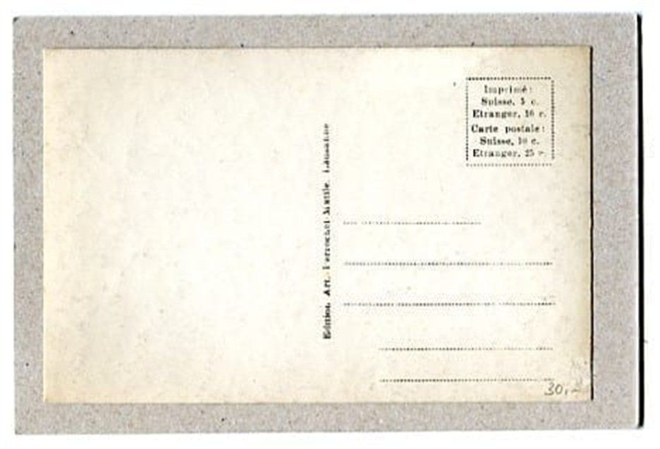 Cartoline postali: Rossinière et le Mont Cray – Usato da Ottikon b.Kemptth. venduto da Neptun1974 1