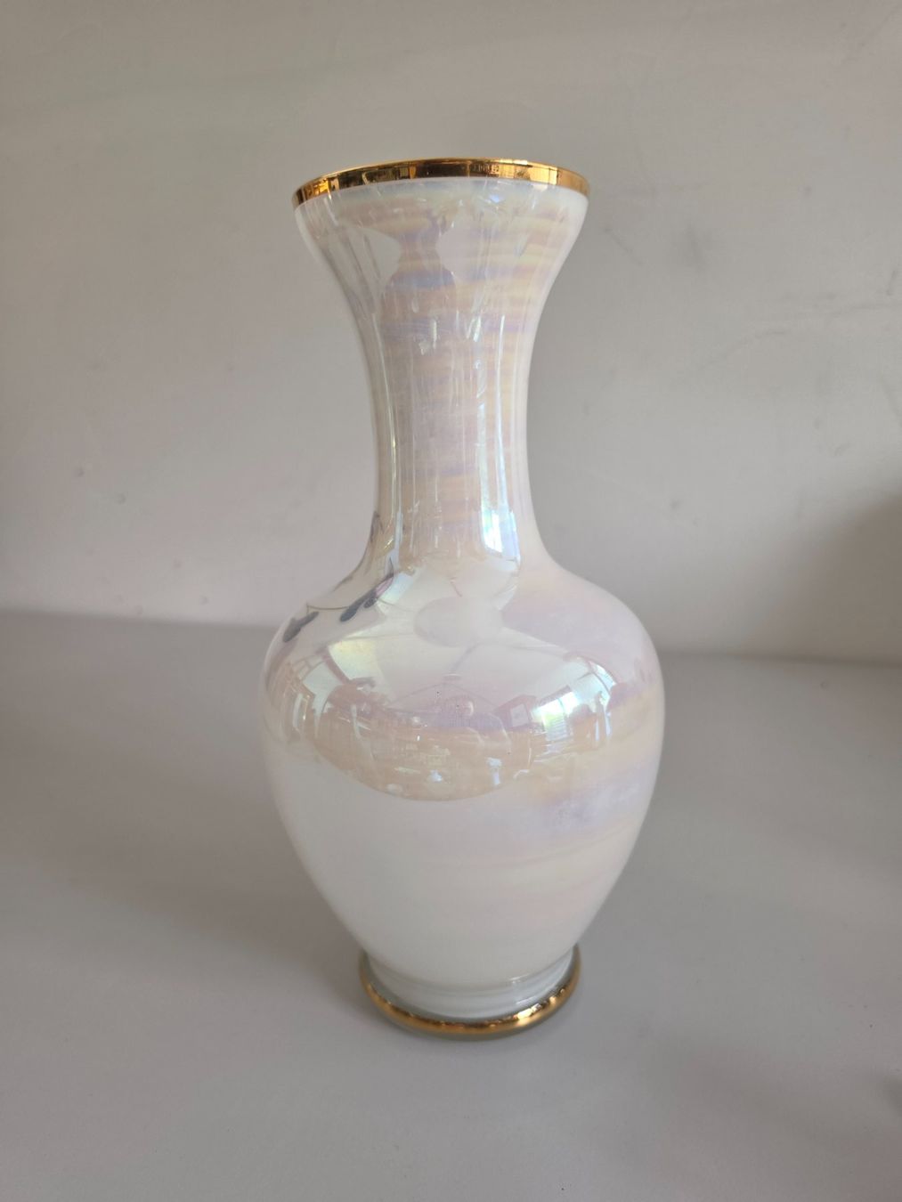 Vase & Récipients: Vintage Vase Opalglas irisierend - Opalina Fiorentina – D'occasion à Birr par DisDas 2