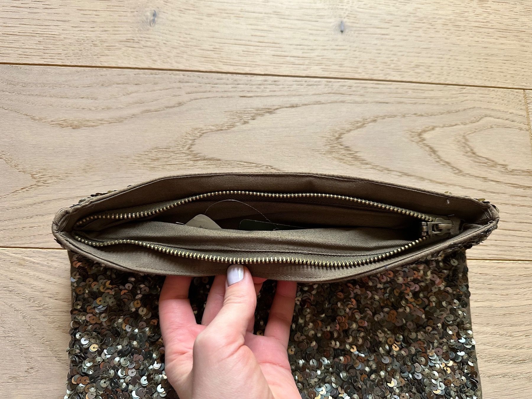 Zara Borse da donna: new sequin clutch bag by Zara – Nuovo e nell'imballaggio originale da Zug venduto da Nat.yushkevich 6