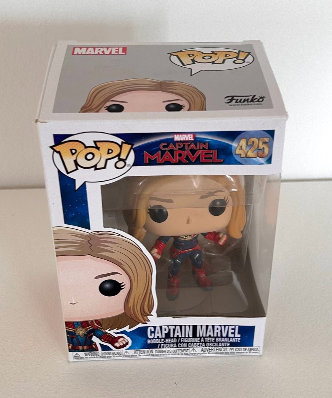 Marvel Statuette: POP n° 425 Captain Marvel – Usato da bursins venduto da silversurfer1972