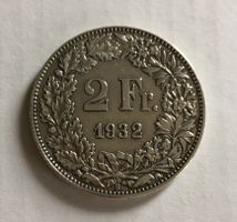 1932 2 Franken vz+