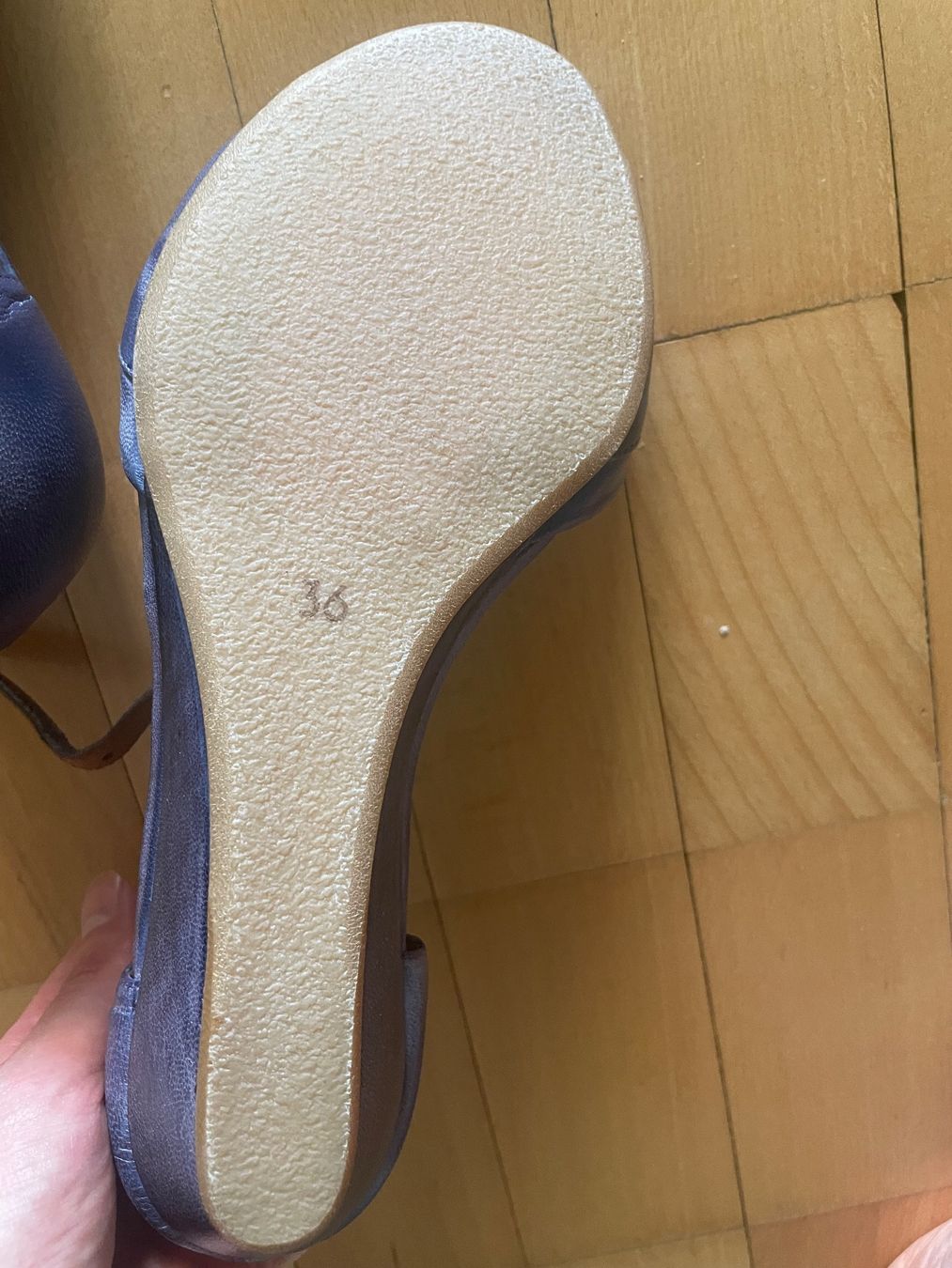 Navyboot Chaussures femmes: Sandalen Navyboot blau, Grösse 36 – D'occasion à Zürich par mhaag 6