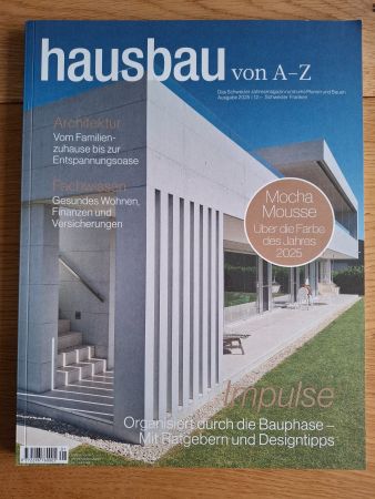 Hausbau von A-Z, Ausgabe 2025, Jahresmagazin Wie Neu!