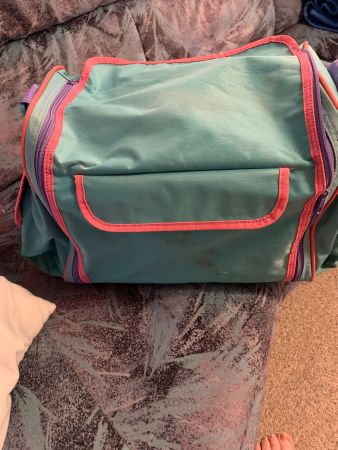Wickeltasche / Baby türkis Marke Tupperware