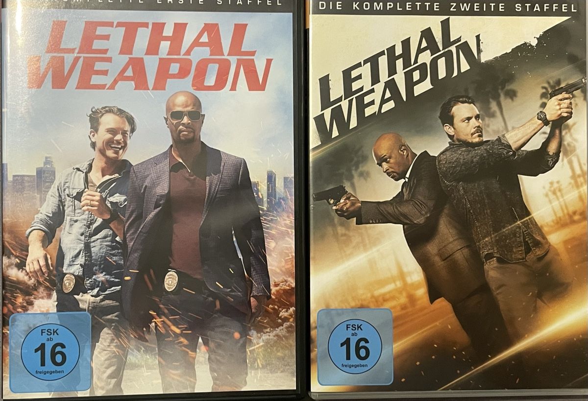 Tous les DVDs: Lethal Weapon - Staffel 1-2 – D'occasion à Waldenburg par Mimily33
