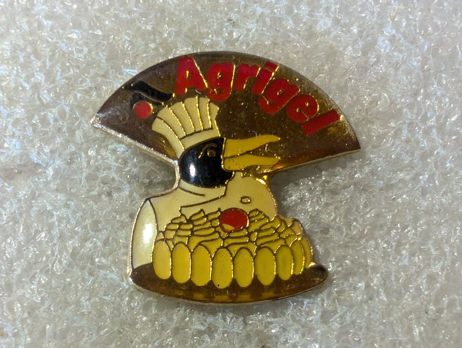 Placchette & Badge: Ansteckpin 154: Agrigel – Usato da Oppligen venduto da Pin-Fall-Shop