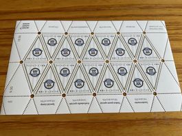 Bogen mit der begehrten FIFaA Briefmarke