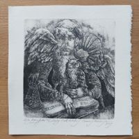 Exlibris Marius Martinescu - Original Radierung
