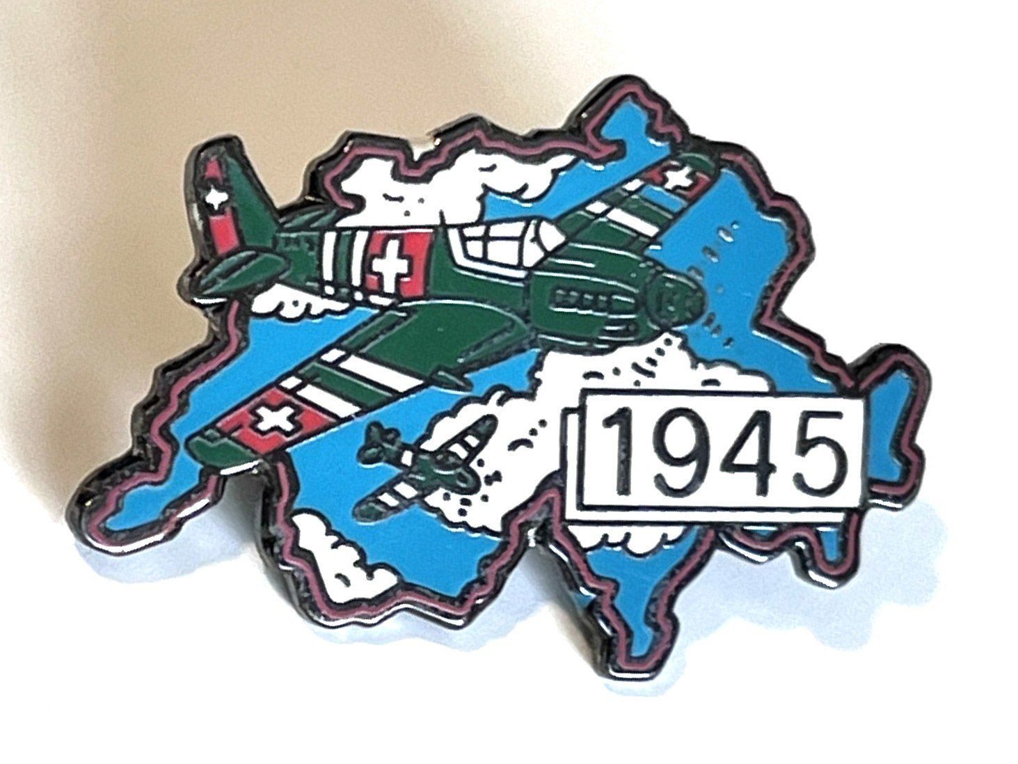 Schweizer Armee Placchette & Badge: Pin Schweizer Armee 1945 – Usato da Kriens venduto da TSCH1
